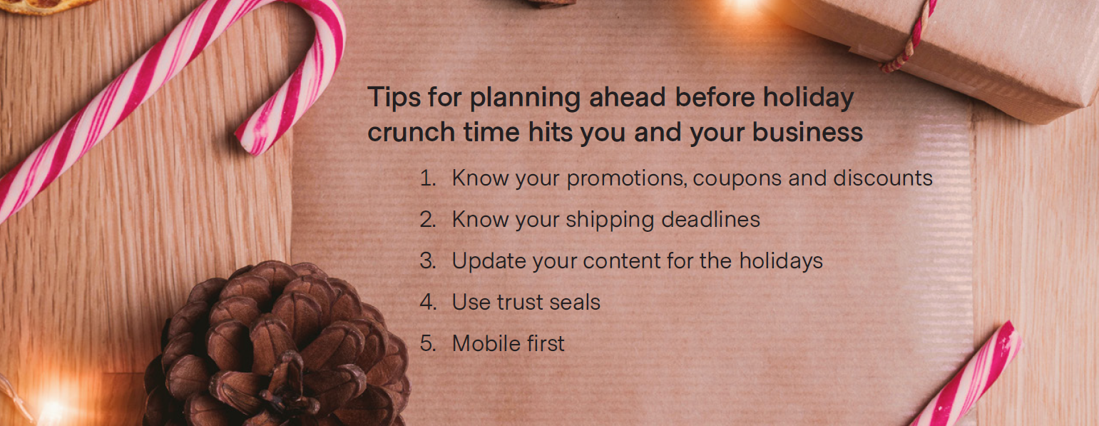eCommerce: Five Tips To Optimize Your Store for Holidays