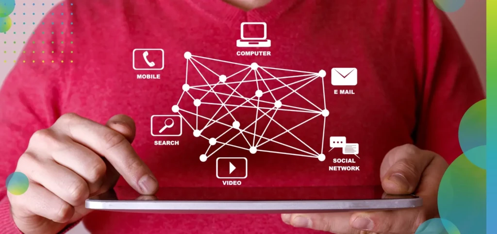 Holding A Smart Phone Or Tablet.