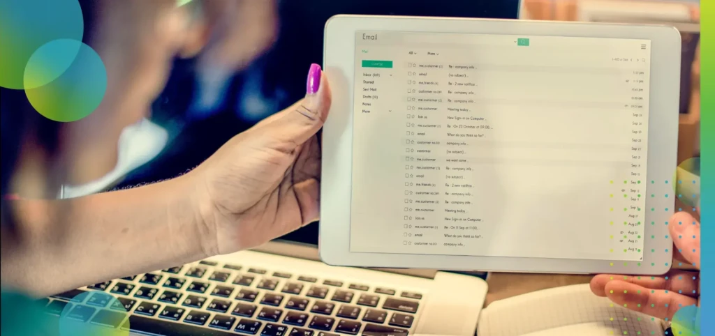Email Correspondence Wireless Communication.