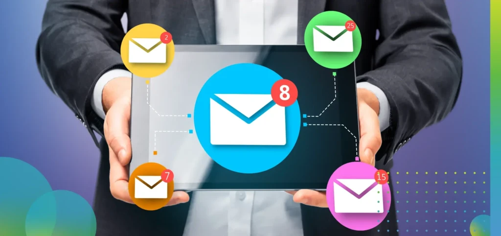 Close Up Of Businessman Hand Holding Digital Tablet.